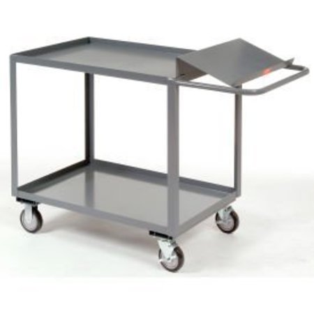 Jamco Jamco Order Picking Cart w/2 Shelves, 1200 lb. Capacity, 48"L x 24"W x 35"H, Gray SO248U505GPQQ